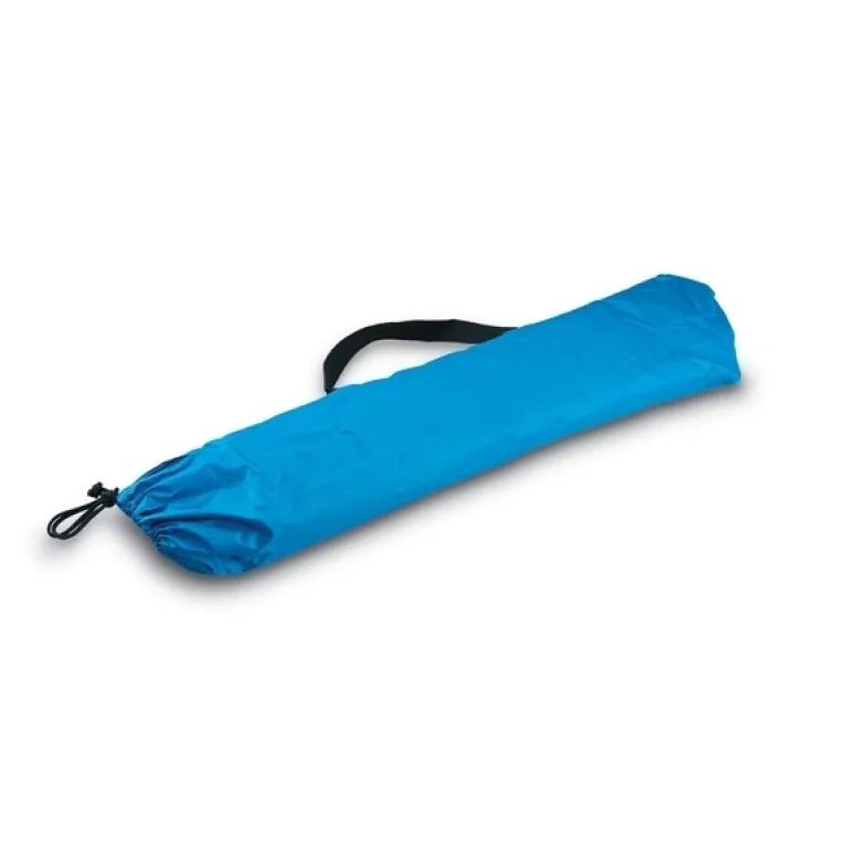 TADAR | Namiot plażowy parawan biwak ogród 220x115x115 cm z okienkami + torba / niebieski