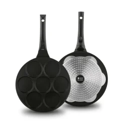TADAR Patelnia do pancakes i placków 26,5 cm / czarna / non-stick / indukcja