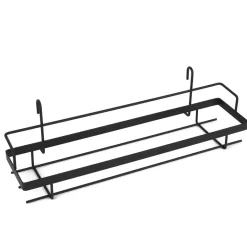 TADAR Reling kuchenny z akcesoriami 76 cm / czarny