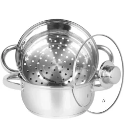 TADAR SANO Garnek 2 l do gotowania na parze 18 cm / indukcja