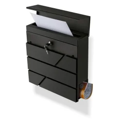 TADAR SKRZYNKA NA LISTY REMO ANTRACYT 37X37X10CM
