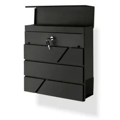 TADAR SKRZYNKA NA LISTY REMO ANTRACYT 37X37X10CM