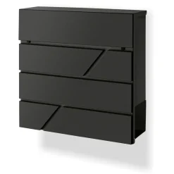 TADAR SKRZYNKA NA LISTY REMO ANTRACYT 37X37X10CM
