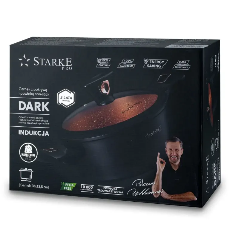 TADAR | STARKE GARNEK DARK COPPER Z/P 28X12.5 CM