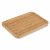 TADAR Taca drewniana z rantem 28x18 cm / bambusowa