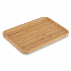 TADAR Taca drewniana z rantem 28x18 cm / bambusowa