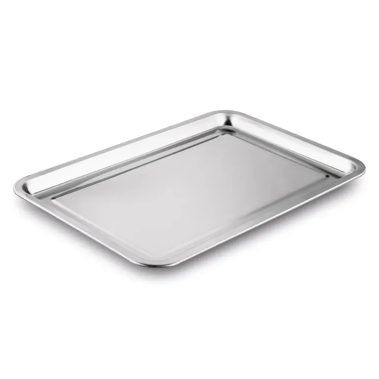 TADAR Taca gastronomiczna prostokątna 45 x 35 cm / stal nierdzewna