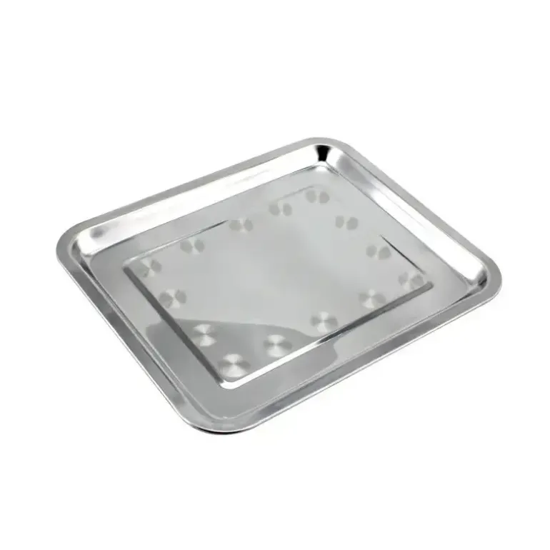 TADAR Taca gastronomiczna prostokątna 50 x 35 cm / stal nierdzewna
