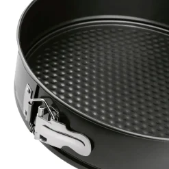 TADAR Tortownica okrągła 26 cm z pokrywką / stal węglowa