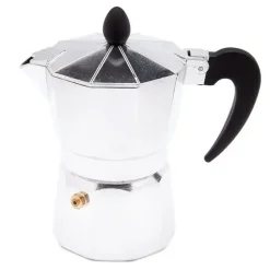 TADAR VENETTO Kawiarka aluminiowa do espresso / 3 filiżanki /180 ml / aluminium, tworzywo sztuczne