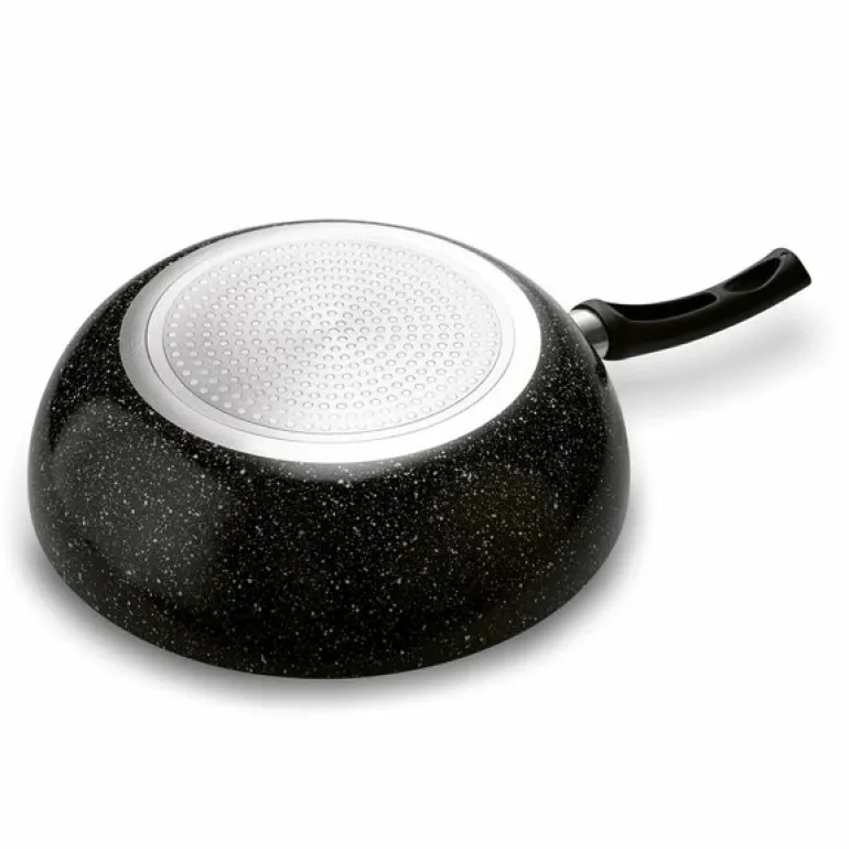 TADAR | WOK NON-STICK MARMARA BLACK 30X8.5CM INDUKCJA