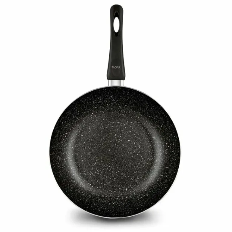 TADAR | WOK NON-STICK MARMARA BLACK 30X8.5CM INDUKCJA