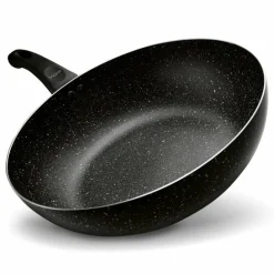 TADAR | WOK NON-STICK MARMARA BLACK 30X8.5CM INDUKCJA