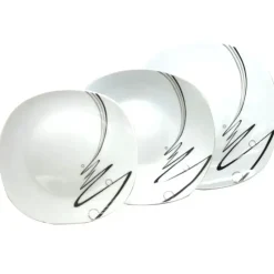 TADAR WSTĘGA Serwis obiadowy 36 elementów dla 12 osób / porcelana