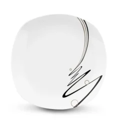 TADAR WSTĘGA Serwis obiadowy 18 elementów dla 6 osób / porcelana