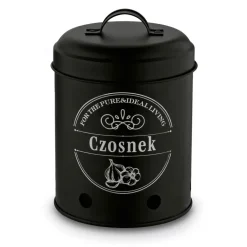 TADAR Zestaw trzech kuchennych pojemników do przechowywania / ziemniaki, cebula, czosnek