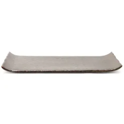VERLO ALGA Półmis talerz prostokątny 34x15 cm, ceomnozielony