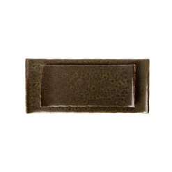 VERLO ALGA Półmis talerz prostokątny 34x15 cm, ceomnozielony