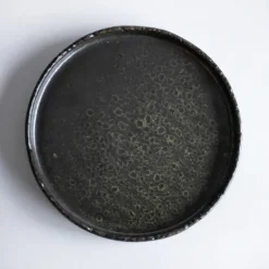 VERLO ALGA Talerz płaski deserowy 21 cm, ciemnozielony