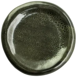 VERLO ALGA Talerz płaski płytki 24 cm, ciemnozielony