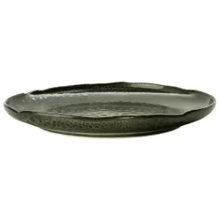 VERLO ALGA Talerz płaski płytki obiadowy do serwowania 28 cm, ciemnozielony