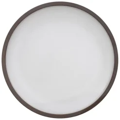 VERLO CHOCO Talerz płaski 29 cm, brązowo-biały