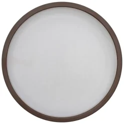 VERLO CHOCO Talerz płaski deserowy 20 cm, brązowo-biały