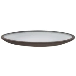 VERLO CHOCO Talerz płaski deserowy 20 cm, brązowo-biały