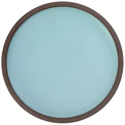 VERLO CHOCO Talerz płaski deserowy 20 cm, brązowo-niebieski
