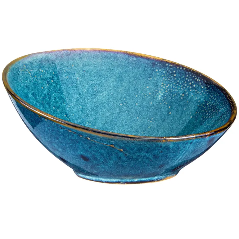 VERLO DEEP BLUE Misa / salaterka skośna 25 cm / porcelana