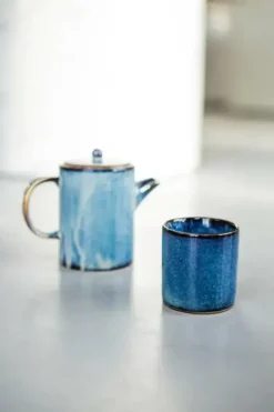 VERLO DEEP BLUE Pokrywka do cukiernicy / porcelana
