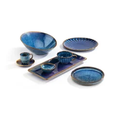 VERLO DEEP BLUE Pokrywka do cukiernicy / porcelana