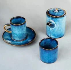 VERLO DEEP BLUE Pokrywka do dzbanka 1 l / porcelana