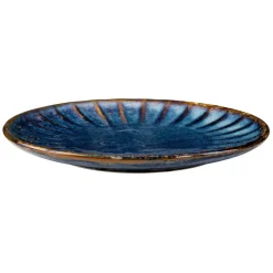 VERLO DEEP BLUE Talerz płaski 20,5 cm / porcelana
