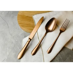 VERLO DESTELLO COPPER Nóż obiadowy LUZ / stal nierdzewna