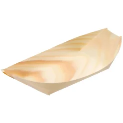 VERLO FingerFood Naczynie bambusowe łódka 10 x 20,5 cm / 50 szt.