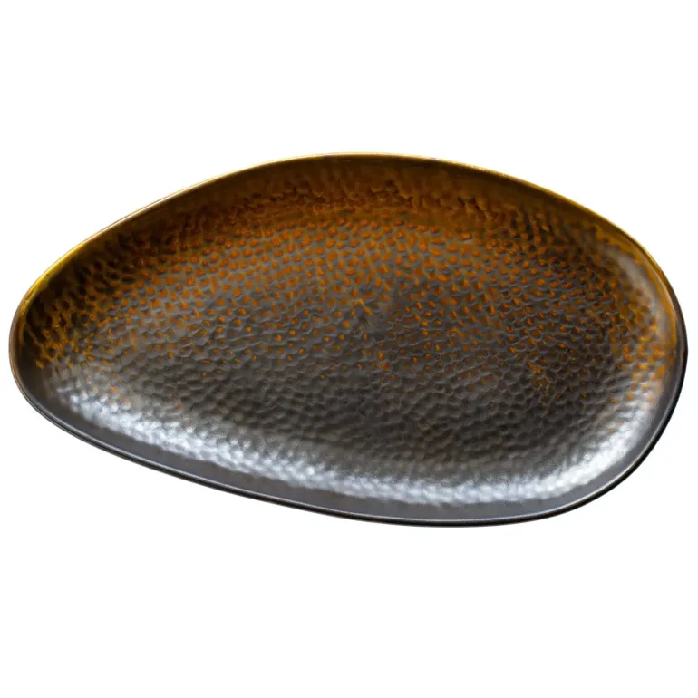 VERLO FIRE Talerz płaski 33 x 18 cm