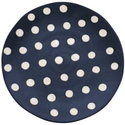 VERLO GROCHY Talerz płaski 29 cm, granatowy