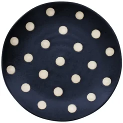 VERLO GROCHY Talerz płaski deserowy 21 cm, granatowy