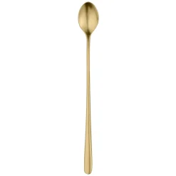 VERLO LUI GOLD Łyżeczka do latte LUZ / stal nierdzewna