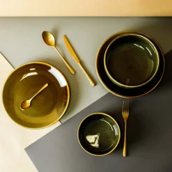 VERLO LUI GOLD Łyżka obiadowa LUZ / stal nierdzewna
