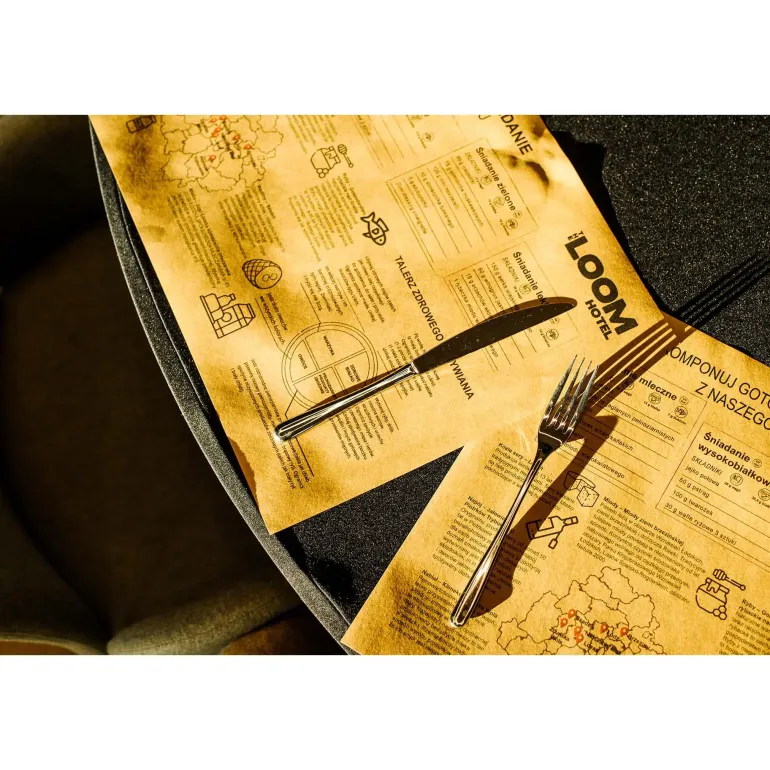 VERLO LUI Widelec do serwowania LUZ / połysk