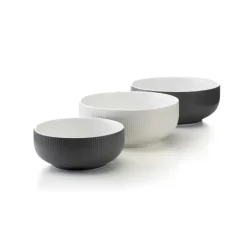 VERLO METRO Miska / salaterka 25,5 cm / szara