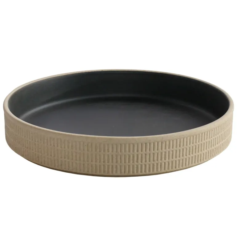 VERLO ZEN Talerz głęboki 22 cm, grafit