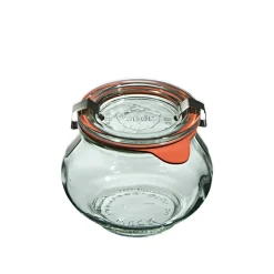 WECK DECO Komplet 12 słoików na przetwory z pokrywką, uszczelką i 2 zapinkami 220 ml