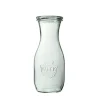 WECK Komplet 6 butelek z pokrywką 530 ml