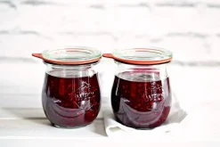 WECK TULIP Komplet 12 słoików na przetwory z pokrywką 220 ml