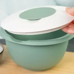 WESTMARK Miska do mieszania z dwuczęściową pokrywą, 3,5 l, miętowy/biały