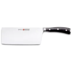 WÜSTHOF CLASSIC IKON Nóż chińskiego szefa kuchni 18 cm / stal kuta