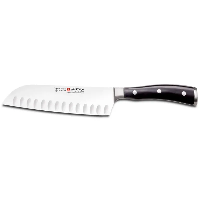 WÜSTHOF CLASSIC IKON Nóż santoku 17 cm / stal kuta